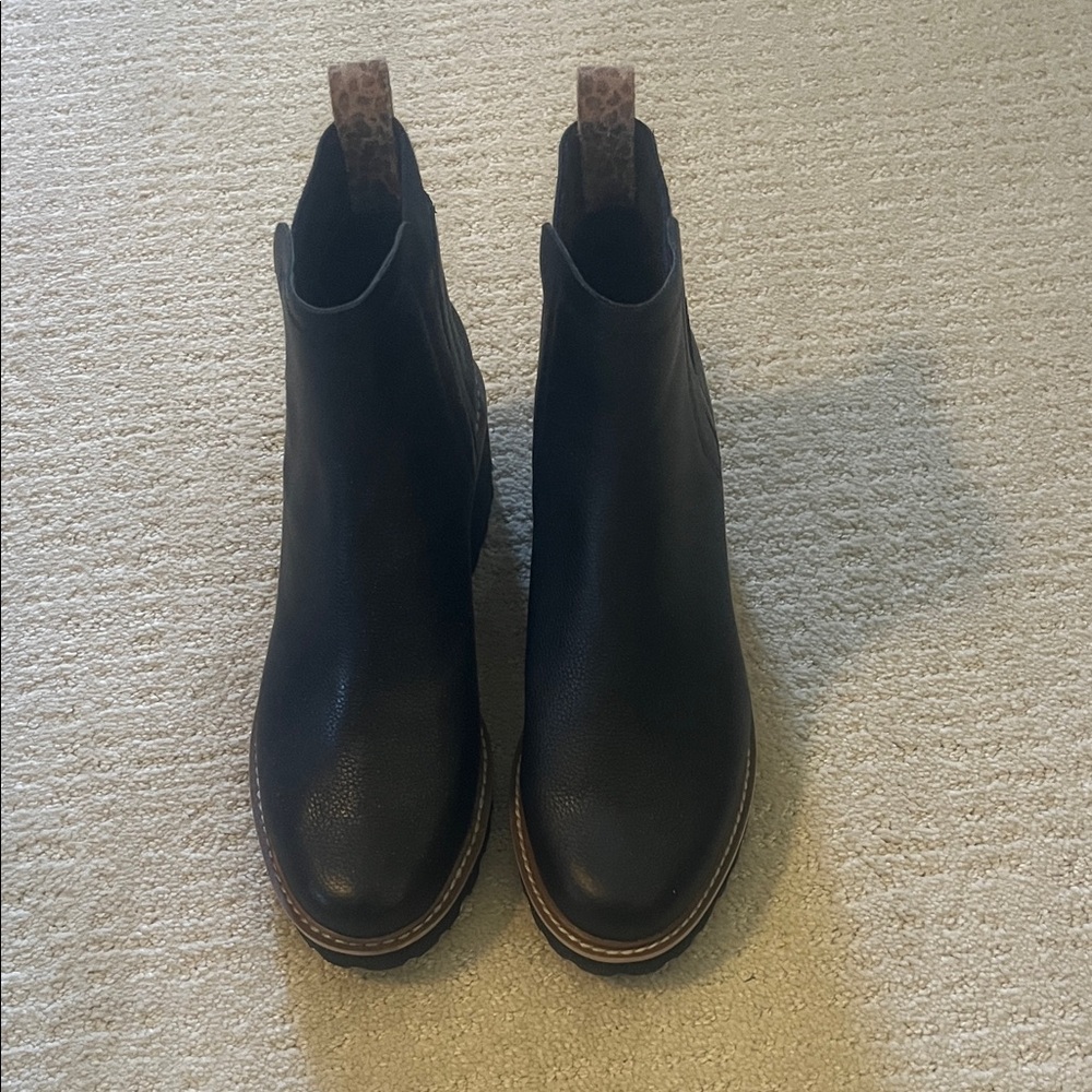 Dolce Vita Black Ankle Boots